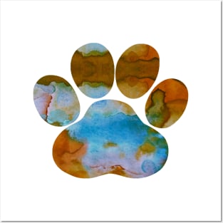 Dog Paw Posters and Art